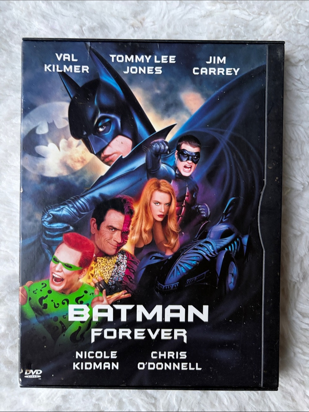 Batman Forever DVD — Black, Blue, Green